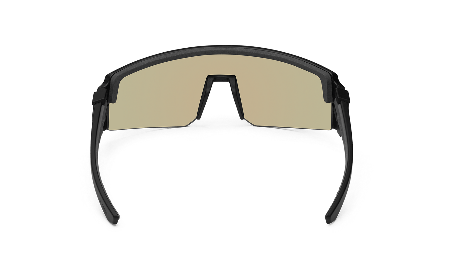 SMOKE Bomb Safety - Blue Mirror - Safety Glasses - Bomber Eyewear - SMK103BM