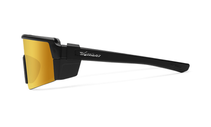 SMOKE Bomb Safety - Gold Mirror - Safety Glasses - Bomber Eyewear - SMK103GLD