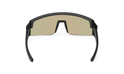 SMOKE Bomb Safety - Gold Mirror - Safety Glasses - Bomber Eyewear - SMK103GLD