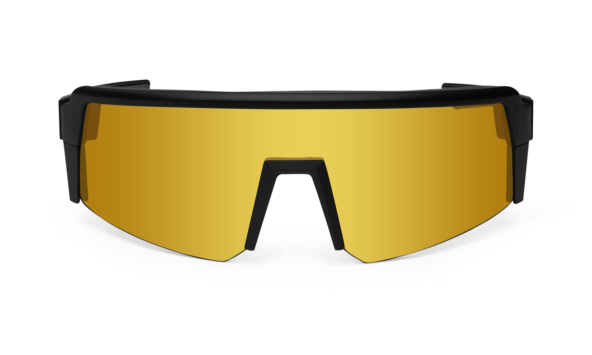 SMOKE Bomb Safety - Gold Mirror - Safety Glasses - Bomber Eyewear - SMK103GLD