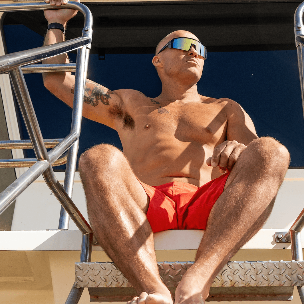 SMOKE Bomb Safety - Gold Mirror - Bomber Eyewear - SMK103GLD