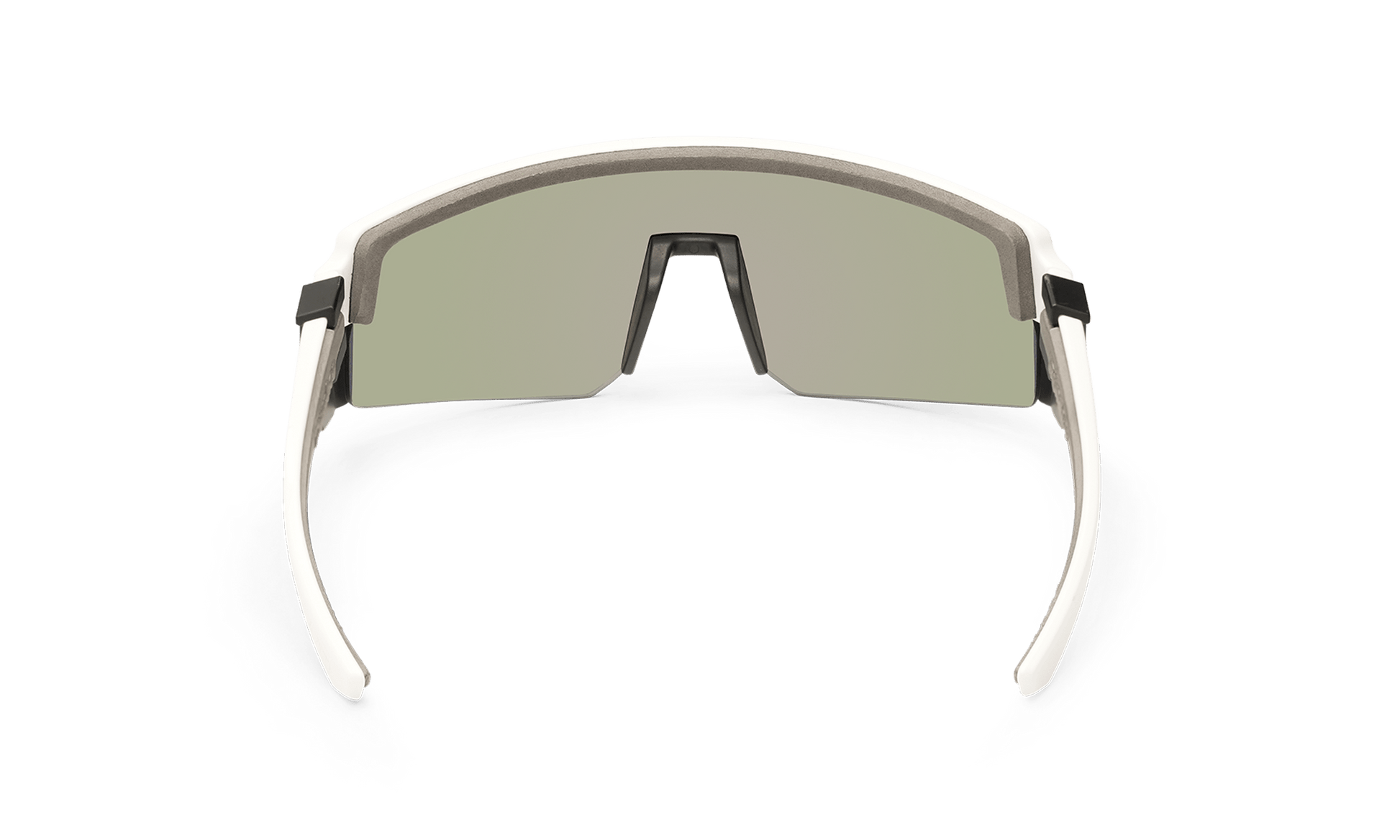 SMOKE Bomb Safety - Polarized Ice Blue Mirror White - Safety Glasses - Bomber Eyewear - SMK115ICE