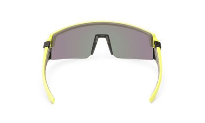 SMOKE Bomb Safety - Red Mirror Hi Vis Yellow - Safety Glasses - Bomber Eyewear - SMK108RM