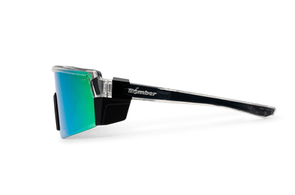 SMOKE Bomb Safety - Smoke Green Polarized - Safety Glasses - Bomber Eyewear - SMK114GM