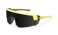 SMOKE Bomb Safety - Smoke Hi Vis Yellow - Safety Glasses - Bomber Eyewear - SMK108