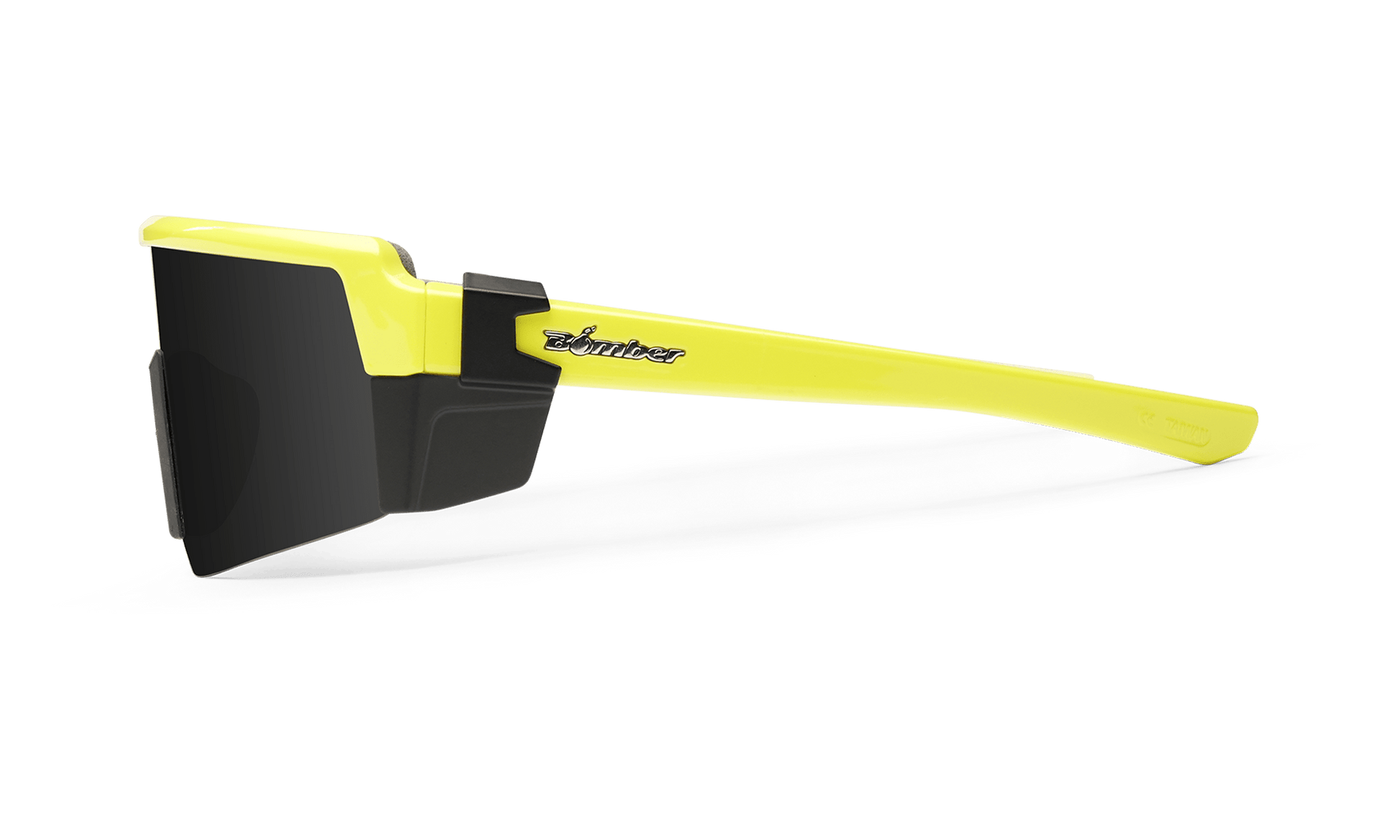 SMOKE Bomb Safety - Smoke Hi Vis Yellow - Safety Glasses - Bomber Eyewear - SMK108