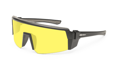 SMOKE Bomb Safety - Yellow - Safety Glasses - Bomber Eyewear - SMK102