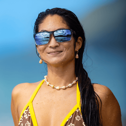 THERMO Bomb - Ice Blue Mirror Crystal - Safety Glasses - Bomber Eyewear - TH104ICE