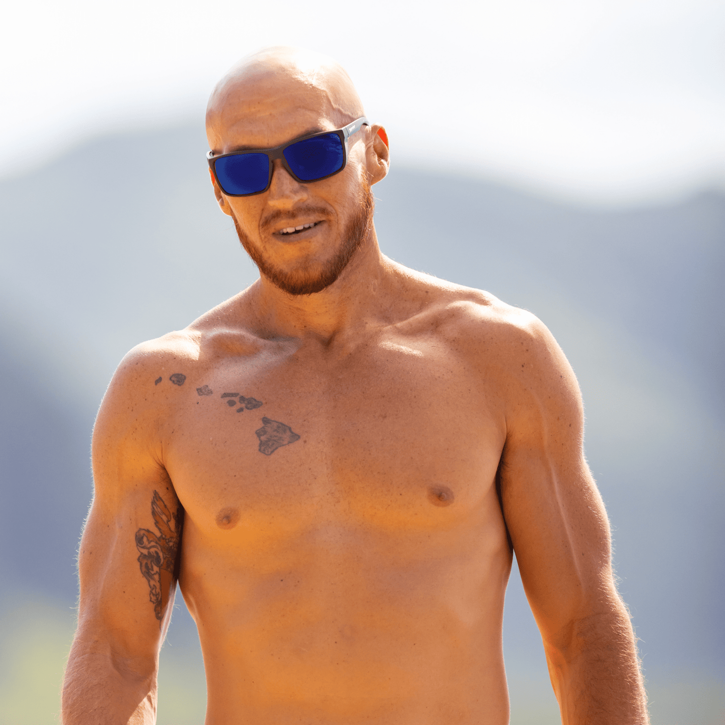 THERMO Bomb - Polarized Blue Mirror - Safety Glasses - Bomber Eyewear - TH111BM