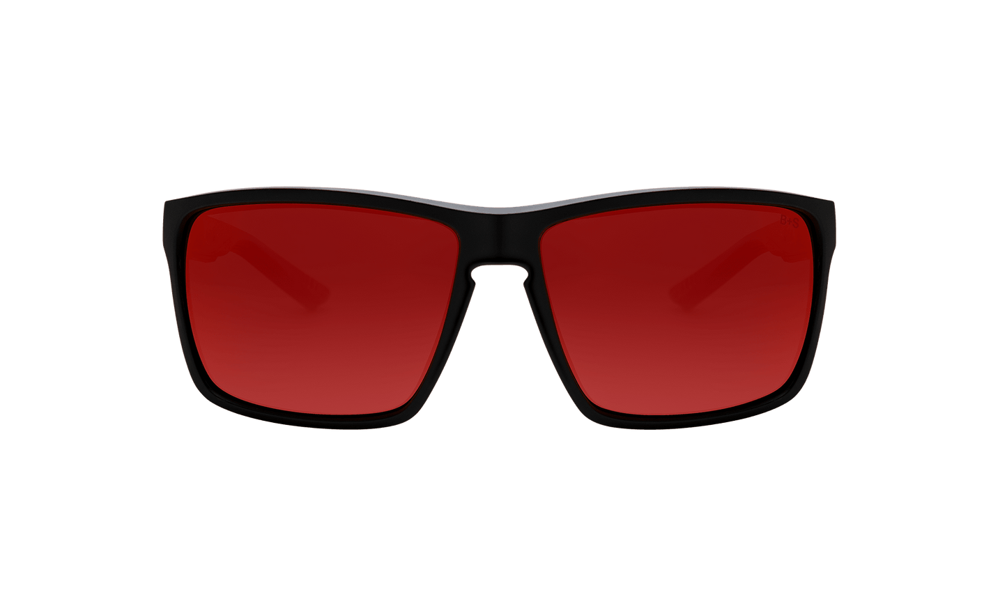 THERMO Bomb - Polarized Red Mirror - Bomber Eyewear - TH111RM