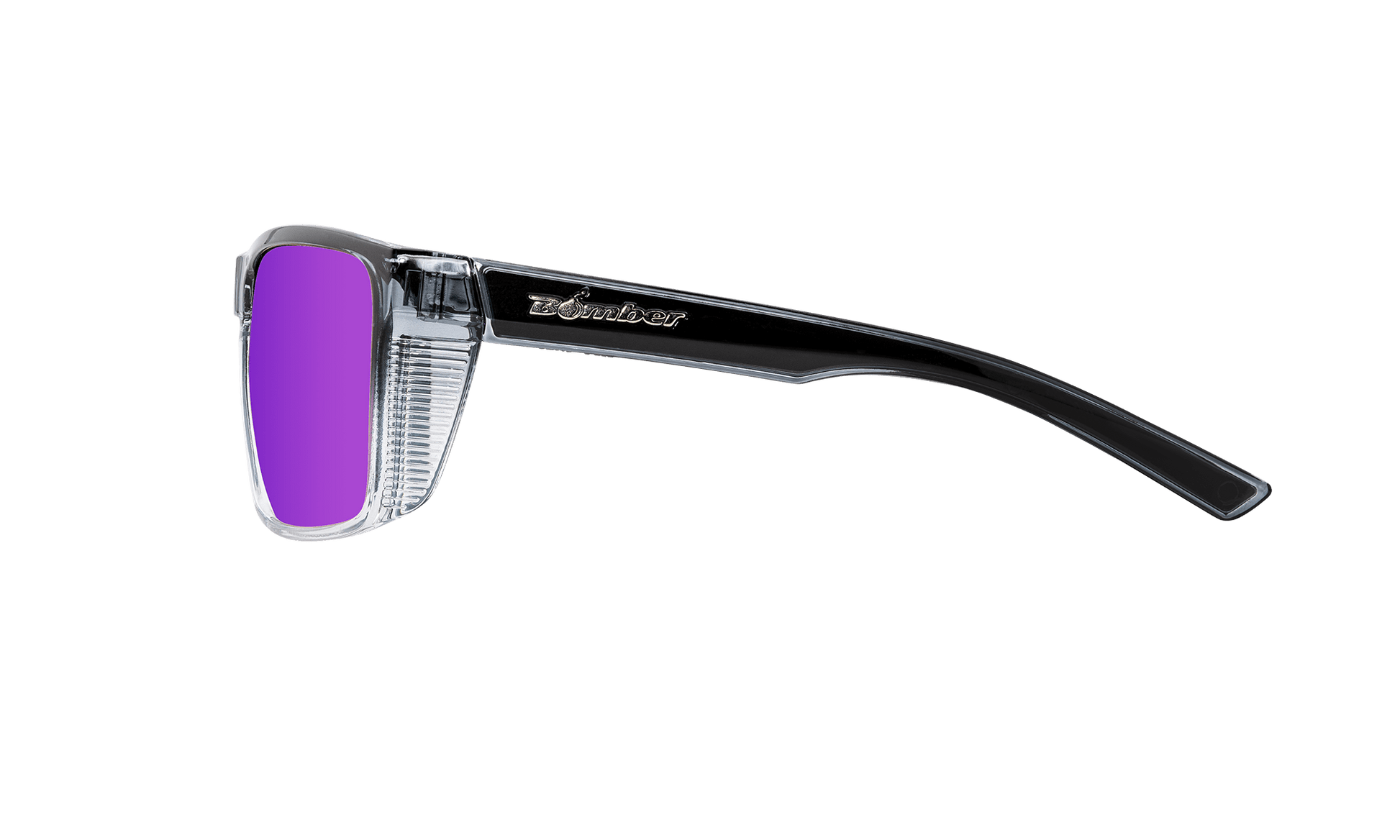 THERMO Bomb - Polarized Revo Pink Mirror Crystal - Safety Glasses - Bomber Eyewear - TH114PNK