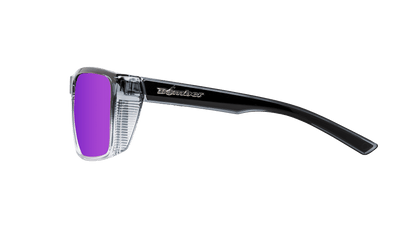 THERMO Bomb - Polarized Revo Pink Mirror Crystal - Safety Glasses - Bomber Eyewear - TH114PNK