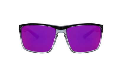 THERMO Bomb - Polarized Revo Pink Mirror Crystal - Safety Glasses - Bomber Eyewear - TH114PNK