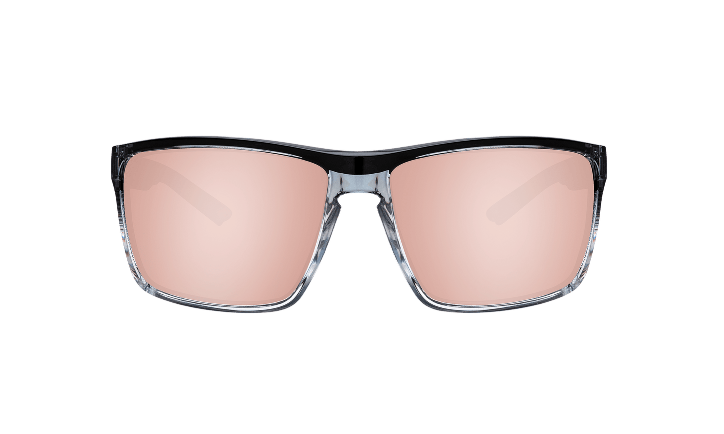 THERMO Bomb - Polarized Rose Pink Mirror Crystal - Bomber Eyewear - TH114PM