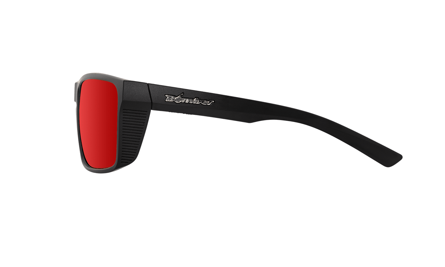 THERMO Bomb Safety - Red Mirror - Safety Glasses - Bomber Eyewear - TH103RM