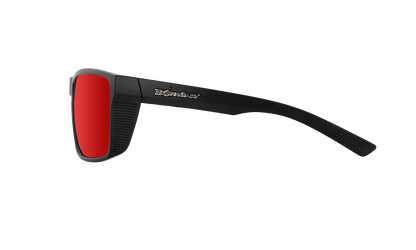THERMO Bomb Safety - Red Mirror - Safety Glasses - Bomber Eyewear - TH103RM
