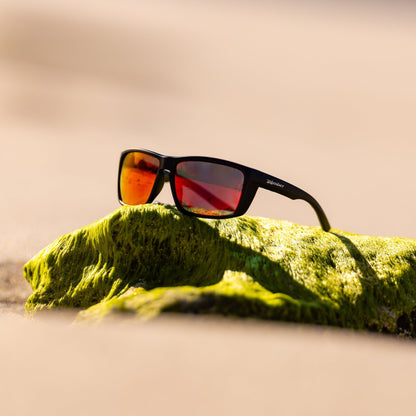 THERMO Bomb Safety - Red Mirror - Safety Glasses - Bomber Eyewear - TH103RM