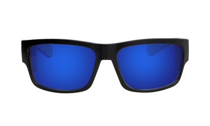 TIGER Safety - Blue Mirror - Safety Glasses - Bomber Eyewear - TR103BM