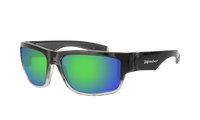 TIGER Safety - Green Mirror Crystal - Safety Glasses - Bomber Eyewear - TR104GM