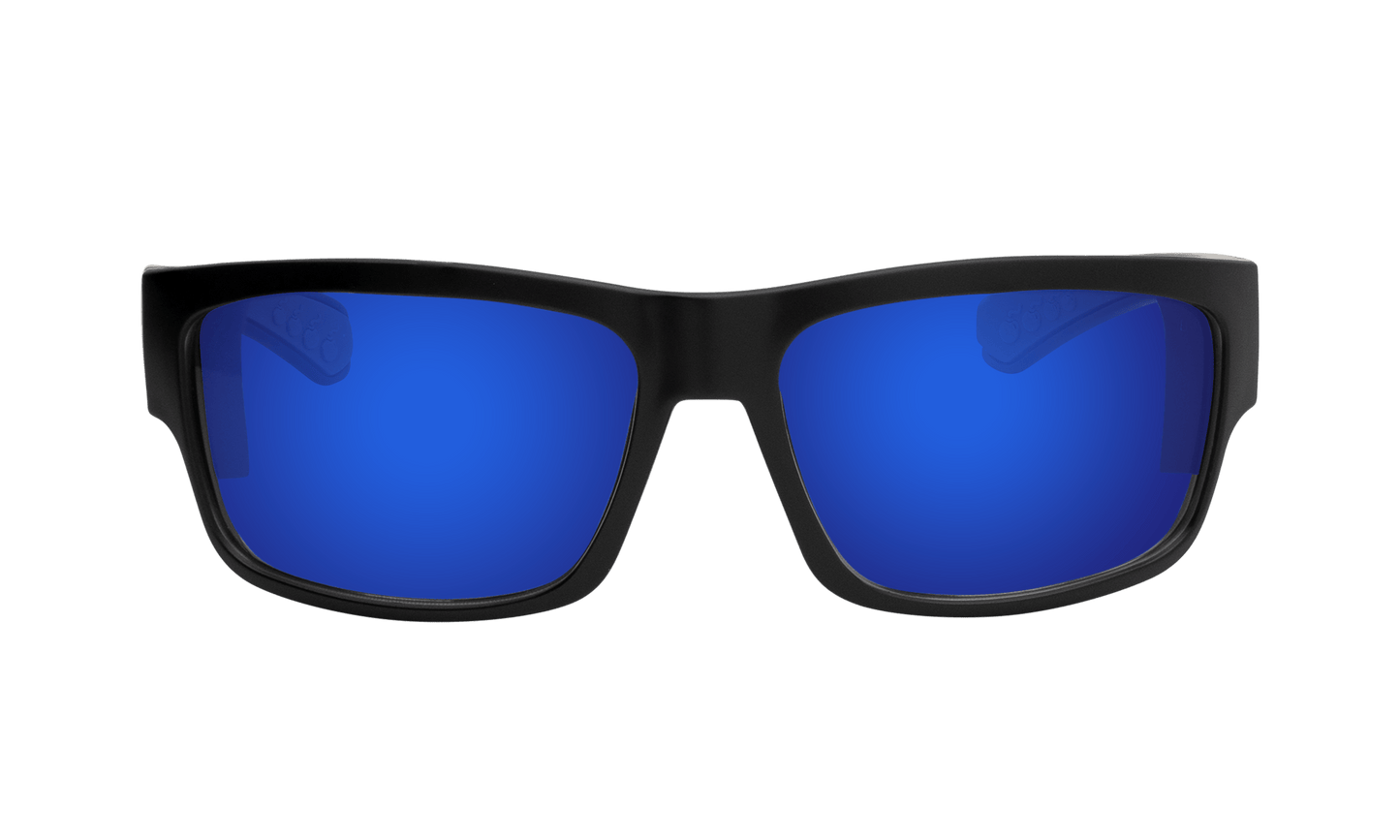 TIGER Safety - Polarized Blue Mirror - Safety Glasses - Bomber Eyewear - TR111BM