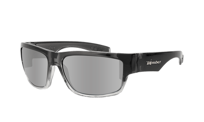 TIGER Safety - Polarized Silver Mirror Crystal - Safety Glasses - Bomber Eyewear - TR114