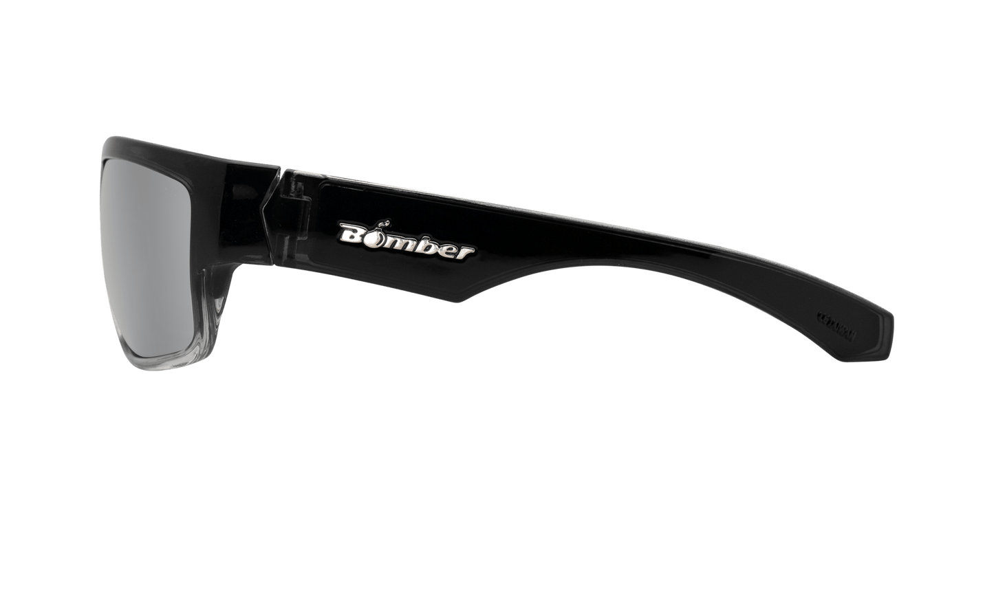 TIGER Safety - Polarized Silver Mirror Crystal - Safety Glasses - Bomber Eyewear - TR114