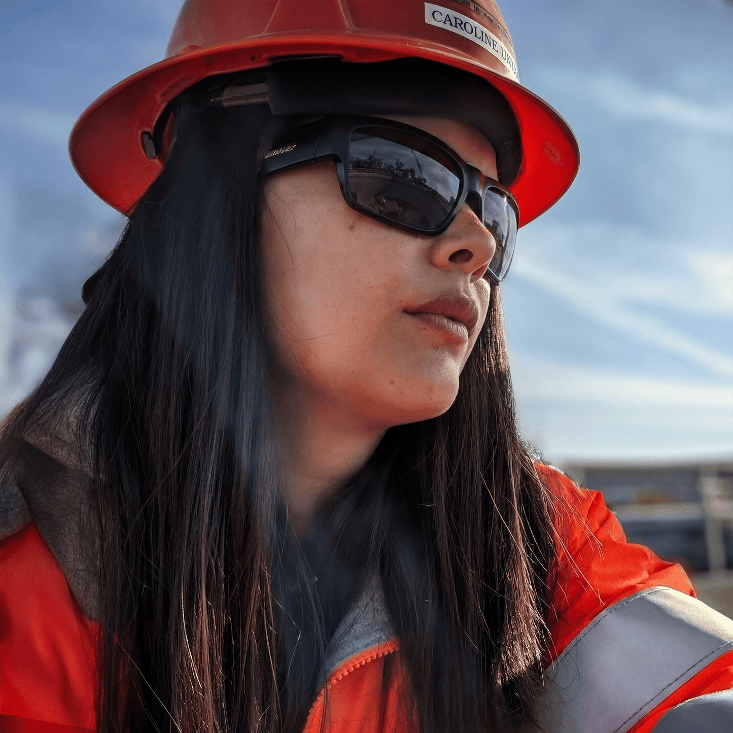 TIGER Safety - Polarized Smoke - Safety Glasses - Bomber Eyewear - TR111