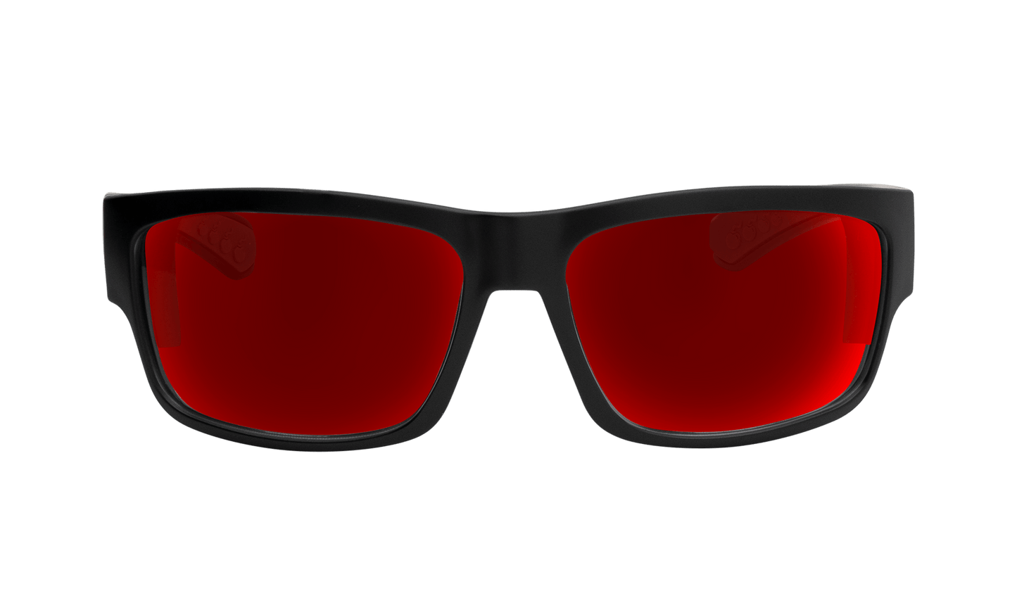TIGER Safety - Red Mirror - Safety Glasses - Bomber Eyewear - TR103RM