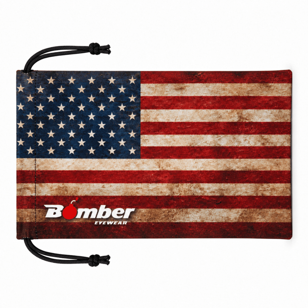USA GRAPHIC MIRCOFIBER BAG - Bomber Eyewear - MFB1AMER