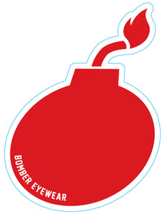 Decal Red Bomb Sticker