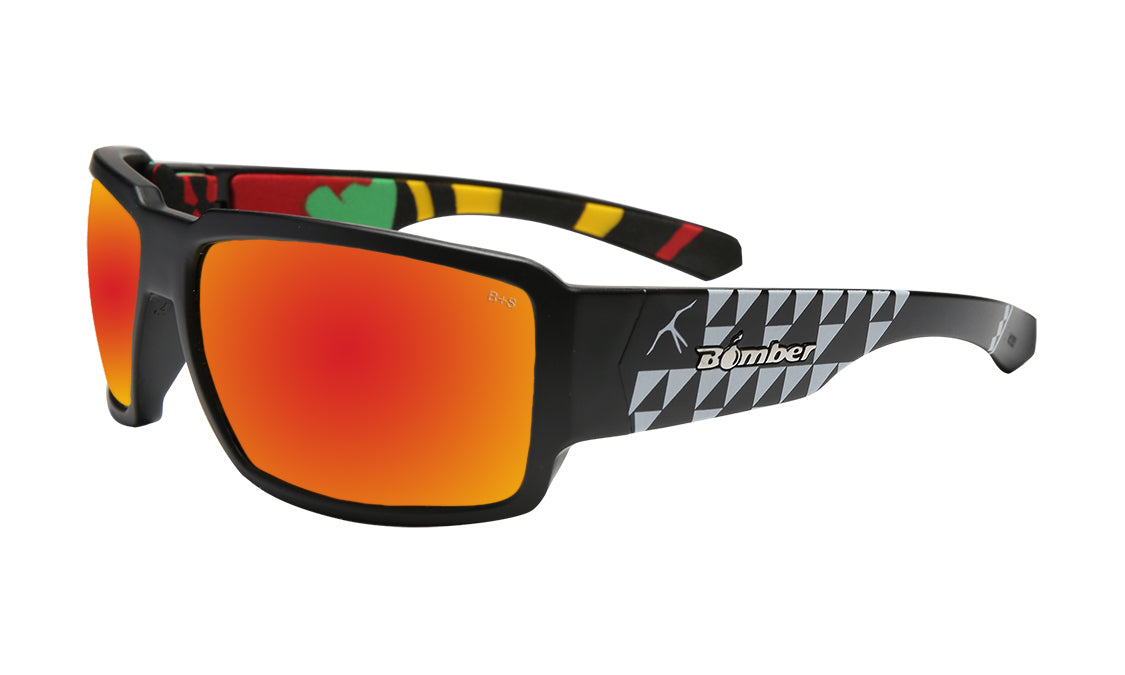 BOOGIE Safety - Polarized Red Mirror Mana Series