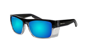 CLUTCH Safety - Polarized Ice Blue Mirror Crystal