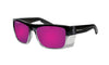 CLUTCH Safety - Polarized Revo Pink Mirror Crystal