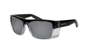 CLUTCH Safety - Polarized Silver Mirror Crystal