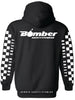 HOODED SWEATSHIRT SAFETY BLACK CHECKER