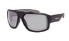 BLACK FRAME SAFETY GLASSES WITH SMOKE PHOTOCHROMIC TRANSITION LENS