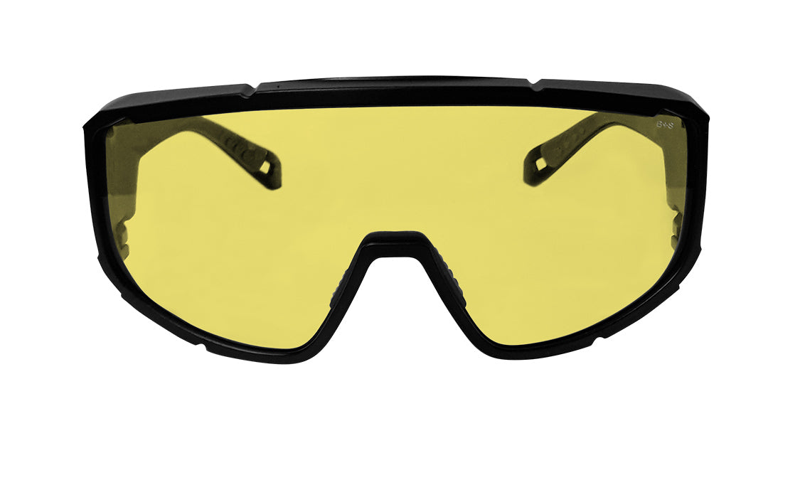 Yellow safety sales goggles