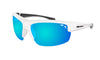 REGGIE Safety - White Polarized Ice Blue Mirror