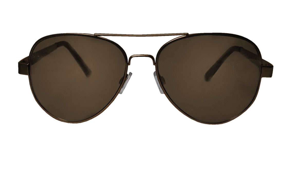 Copper aviator sunglasses on sale