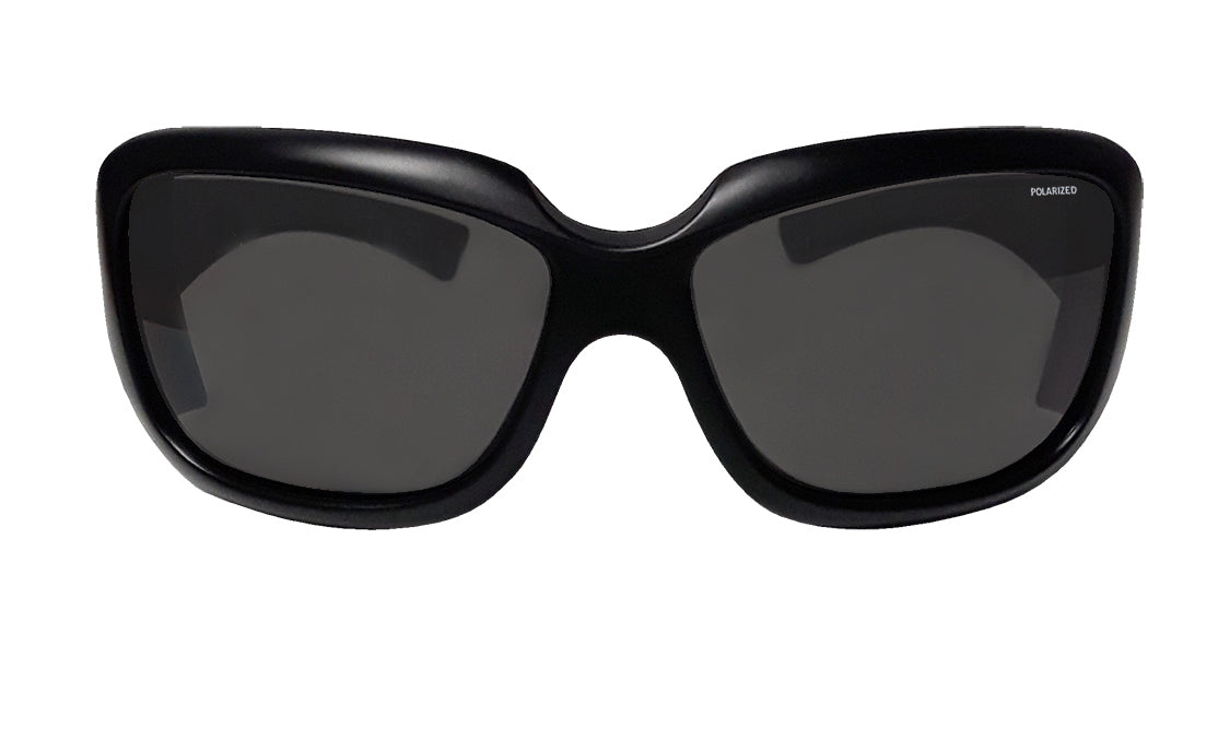 Bomber Sunglasses - Sugar Bomb Polarized Lens Black / Smoke / Gray