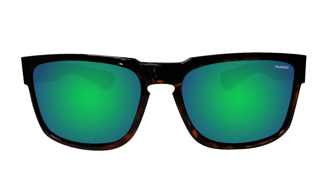 Green mirror polarized sunglasses 2025