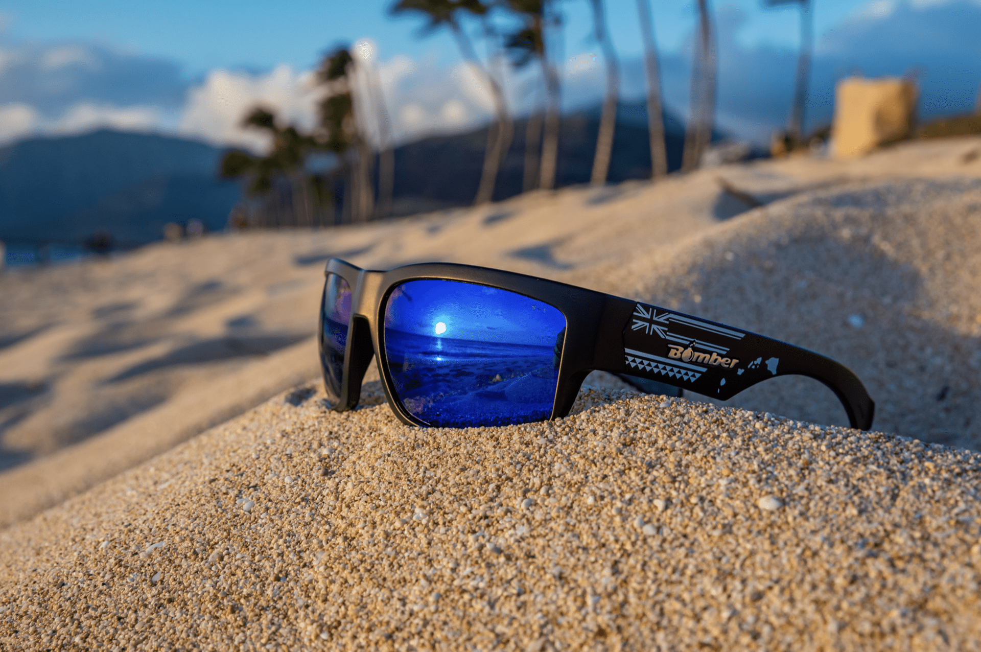 TIGER Safety - Polarized Blue Mirror Aloha Series