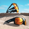 MEGA Safety - Polarized Orange Mirror