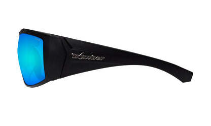 AHI Safety - Ice Blue Mirror - Safety Glasses - Bomber Eyewear - AH103ICE