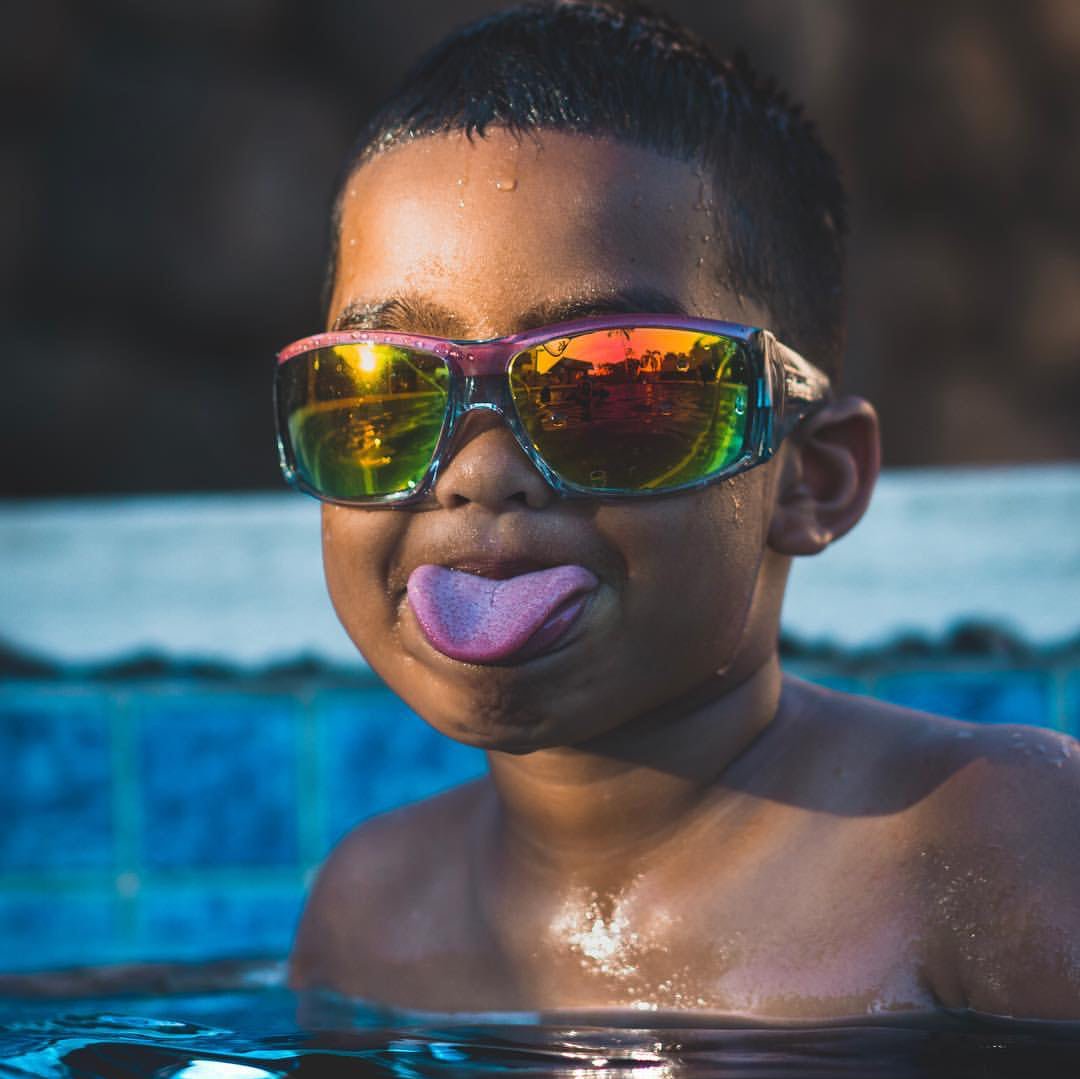 AHI Safety - Red Mirror Crystal - Safety Glasses - Bomber Eyewear - AH104RM