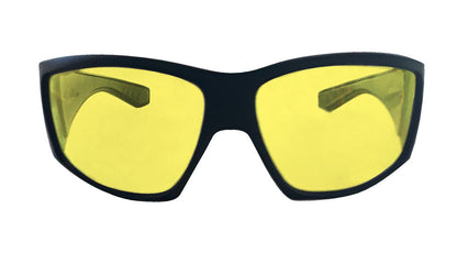 AHI Safety - Yellow - Safety Glasses - Bomber Eyewear - AH102