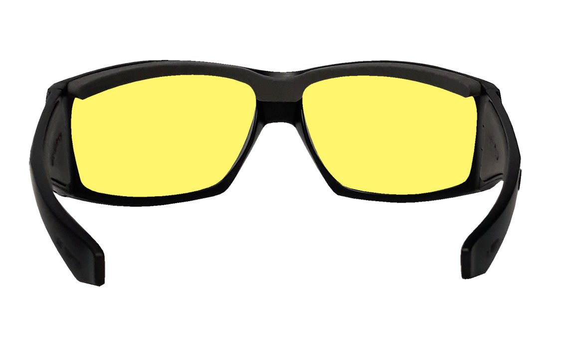 AHI Safety - Yellow - Safety Glasses - Bomber Eyewear - AH102