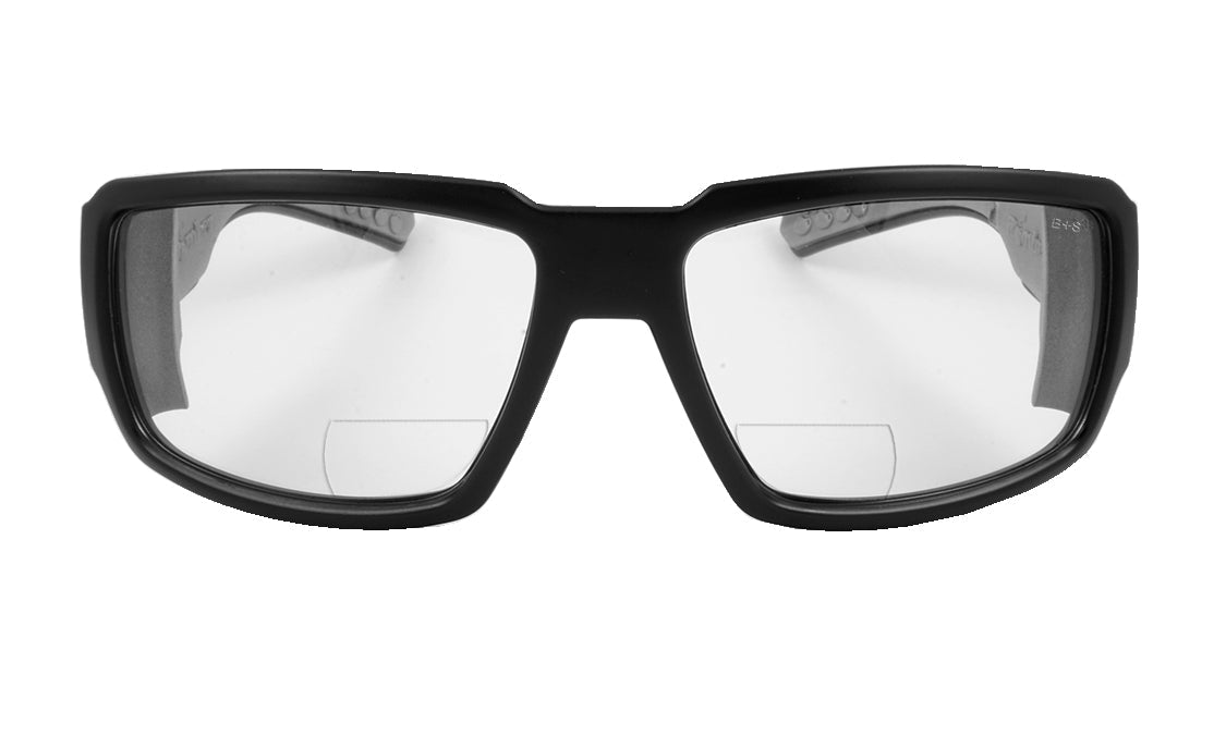 BOOGIE Safety - Bifocals Clear - Safety Glasses - Bomber Eyewear - BG101BF1.5