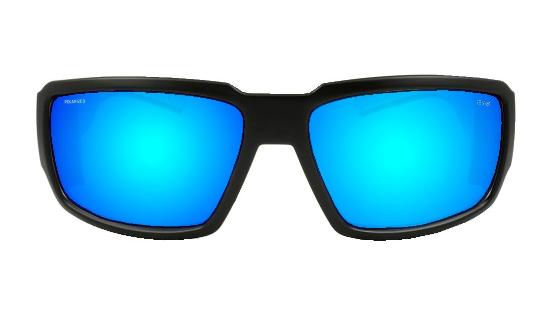 BOOGIE Safety - Polarized Ice Blue Mirror Mana Series - Safety Glasses - Bomber Eyewear - BG111ICEM