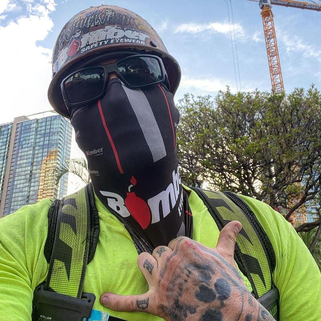 BOOGIE Safety - Polarized Smoke - Safety Glasses - Bomber Eyewear - BG111